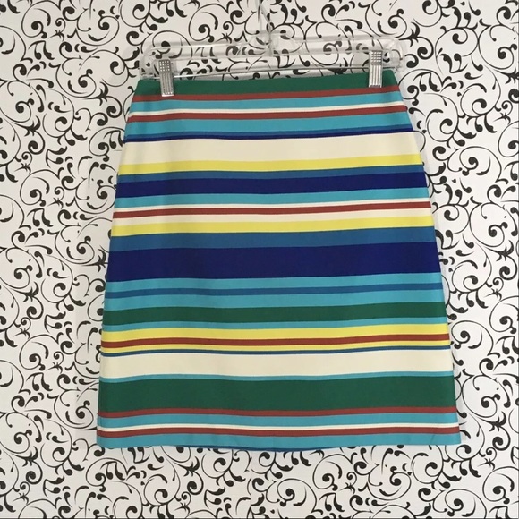 Talbots Dresses & Skirts - Talbots Petites Striped Pencil Skirt
